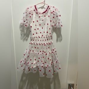Red/white Disney Mickey Mouse dress